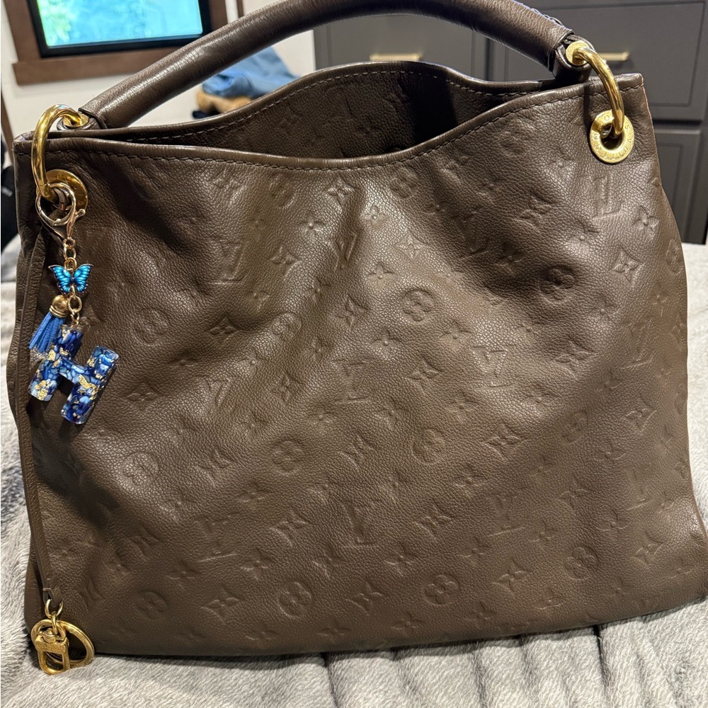 Louis Vuitton Empriente Brown Artsy Hobo Bag MM with Monogram